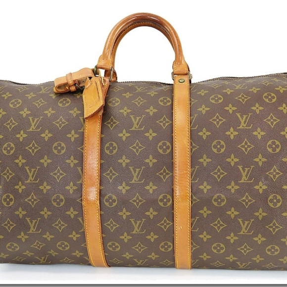 Authentic vintage louis vuitton keepall 55 - Picture 3 of 13